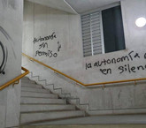 UCR "respeta" a estudiantes que vandalizaron edificio