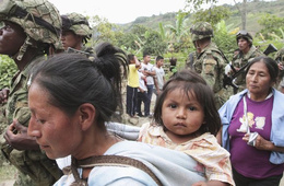  Militares colombianos, implicados en violación de niña indígena 