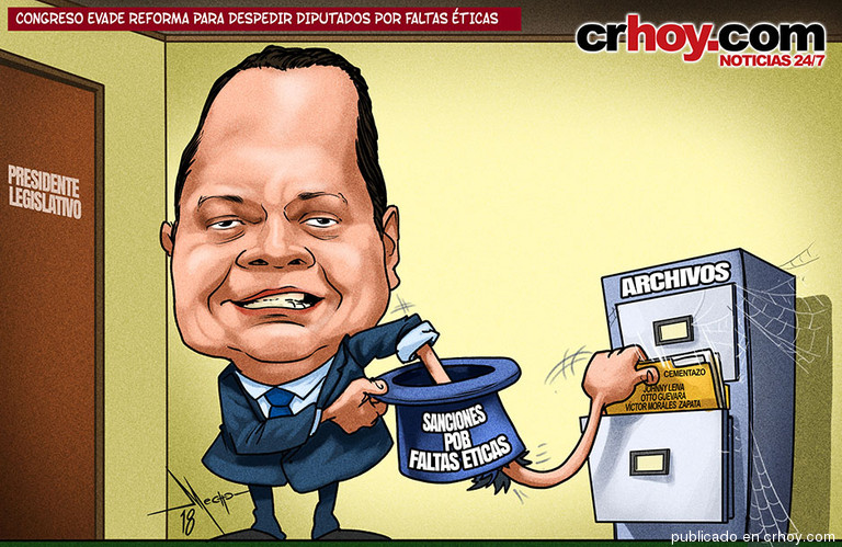 Congreso evade reforma para despedir diputados por faltas éticas Congreso evade reforma para despedir diputados por faltas éticas