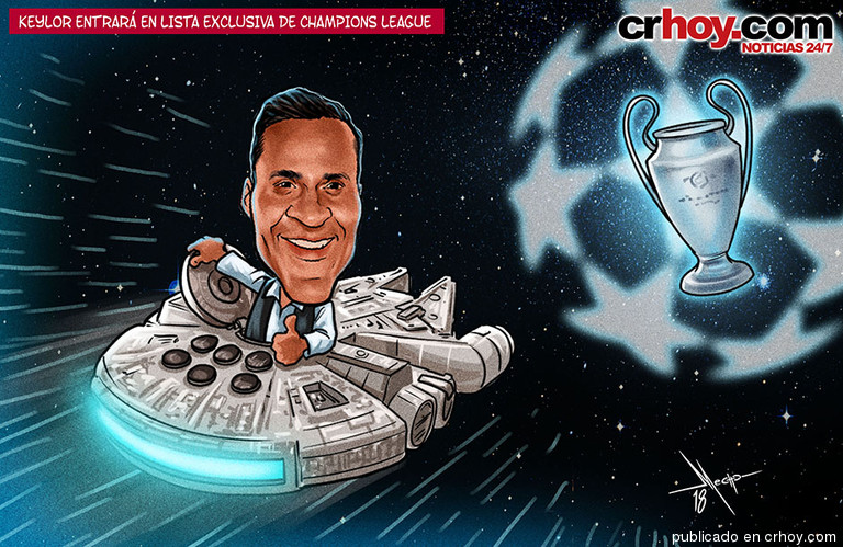 Keylor entrará en lista exclusiva de Champions League Keylor entrará en lista exclusiva de Champions League